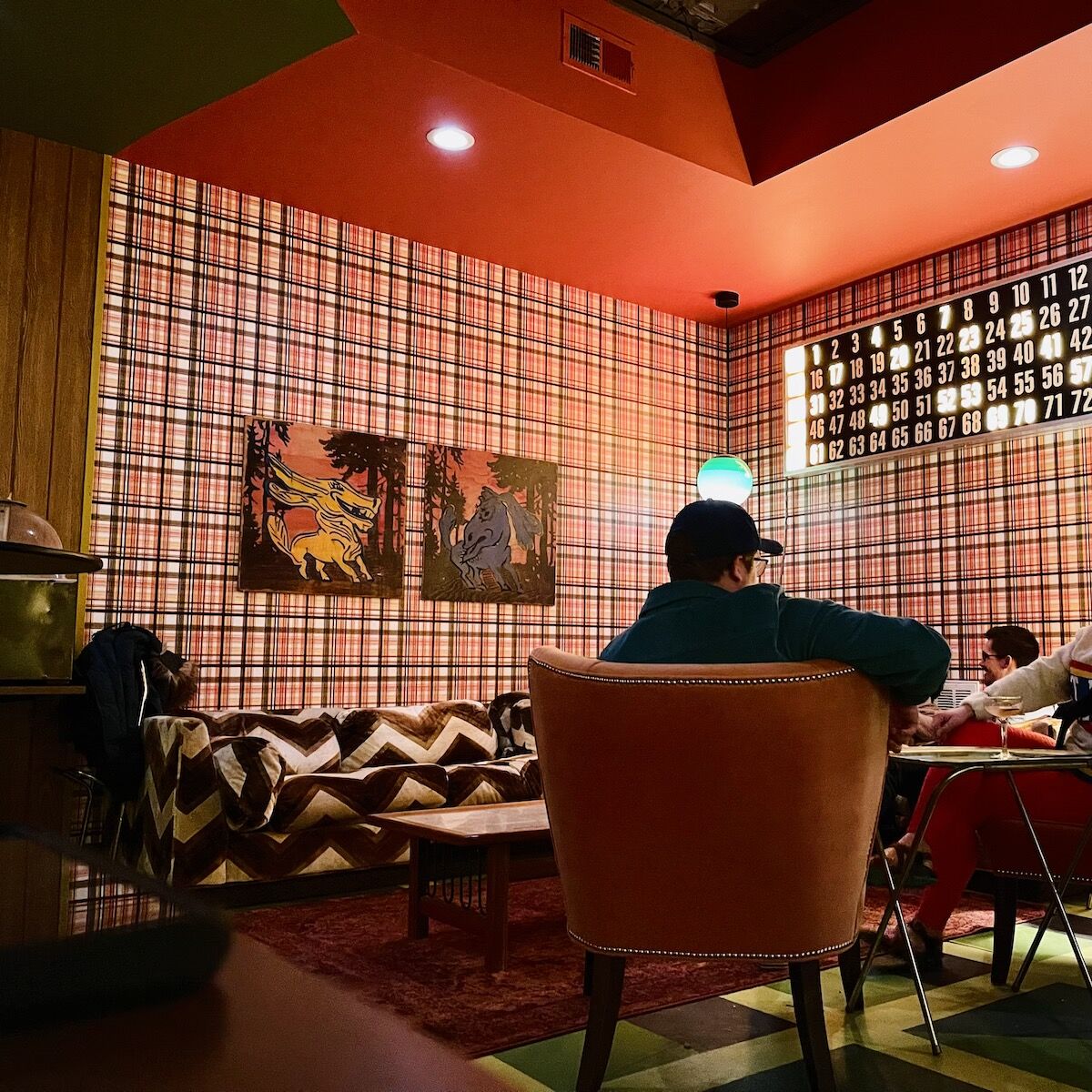 Tim's chrome bar interior 2